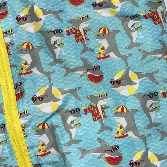 Lilly & Dan hooded shark print Jack size youth XS - Picture 3 of 5